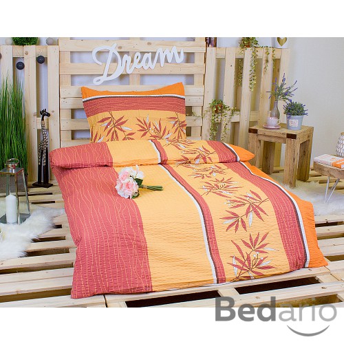 Krepové povlečení EXCLUSIVE 140x200+70x90 Příroda II