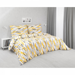 Bavlněné povlečení DELUXE 140x200+70x90 Plamen