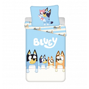 Bavlněné povlečení 140x200+70x90 Bluey