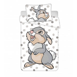 Bavlněné povlečení do postýlky 40x60+100x135 Dupík puntík