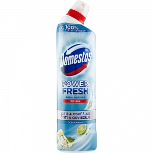 DOMESTOS WC gel Power Fresh Ocean Fresh 700 ml
