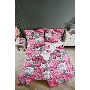 Bavlněné povlečení 220x200+2x70x90 Pivoňka lux