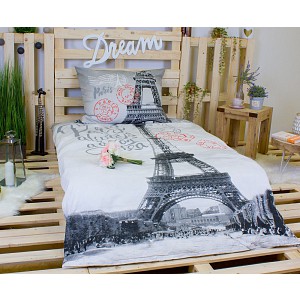 Bavlněné povlečení PARIS GOOD IDEA 140x200+70x90