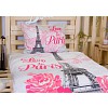 Bavlněné povlečení LOVE IN PARIS 140x200+70x90