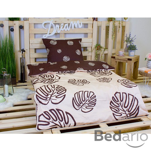 Saténové povlečení BURDOCK 140x200+70x90