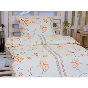 Bavlněné povlečení Vanilkový květ 140x200+70x90