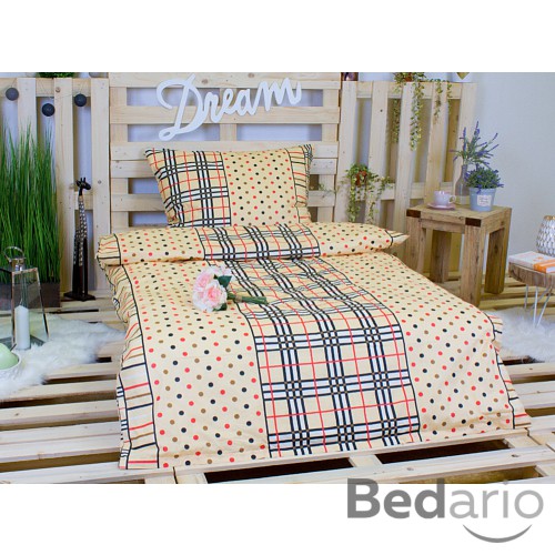 Bavlněné povlečení Retro 140x200+70x90