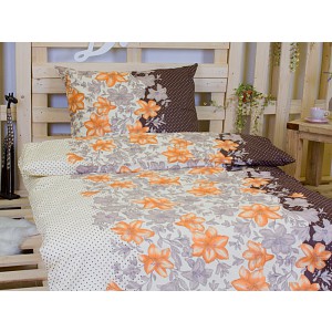 Bavlněné povlečení Flower II 140x200+70x90