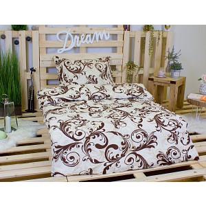 Bavlněné povlečení 140x200+70x90 Rokoko