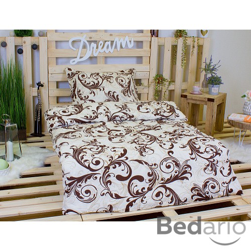 Bavlněné povlečení 140x200+70x90 Rokoko