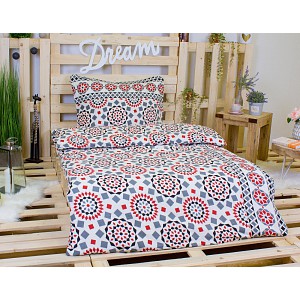 FLANELOVÉ POVLEČENÍ TOP ECONOMY 140x200+70x90 Winter