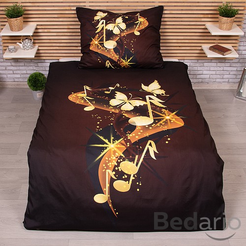 3D povlečení 140x200+70x90 Harmonie