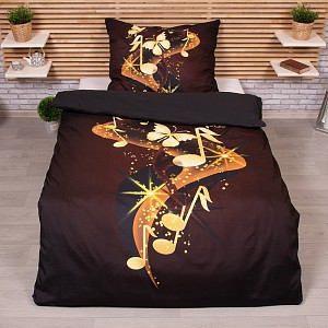 3D povlečení 140x200+70x90 Harmonie