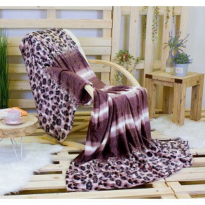 Velká deka mikroflanel DELUXE Safari 230x200
