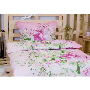 Bavlněné povlečení KOUZELNÁ KVĚTINA 140x220+70x90