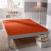 Jersey prostěradlo 140x200 Premium - Oranžová