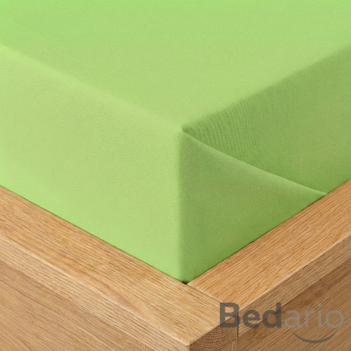 Prostěradlo bavlněná plachta 140x225 Zelená