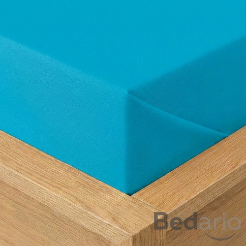 Prostěradlo bavlněná plachta 140x225 Tyrkysová