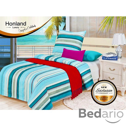 Jemná bavlna - Mořské pruhy