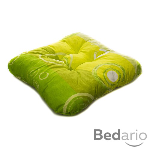 Sedák 40x40 Zelené bubliny