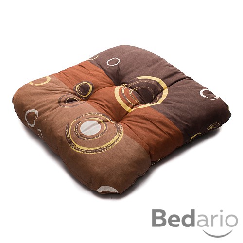 Sedák 40x40 Čokoládové bubliny