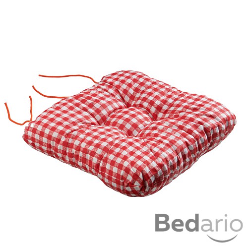 Sedák 40x40 Červený kanafas