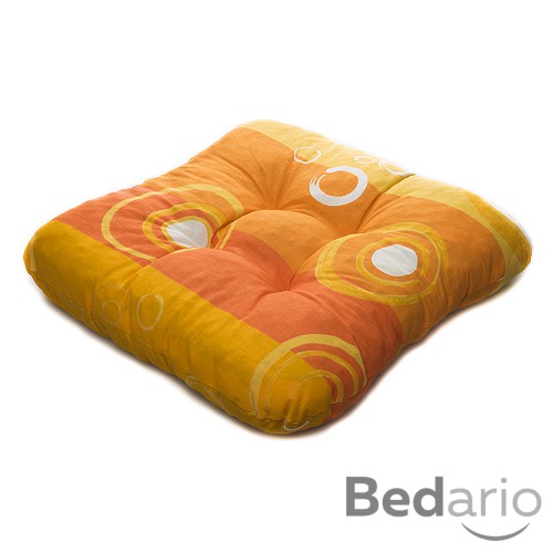 Sedák 40x40 Oranžové bubliny