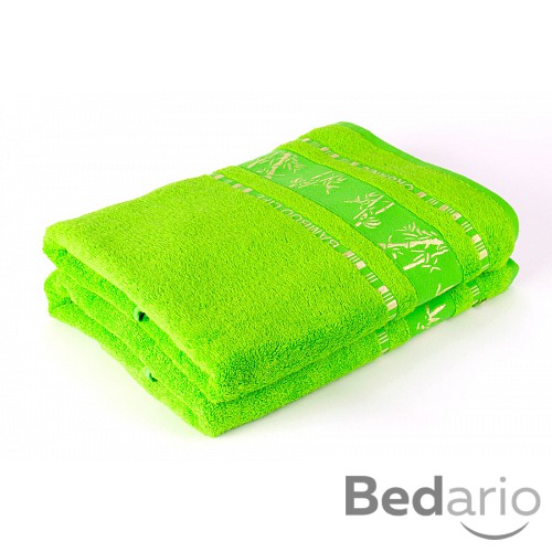 Bambusový ručník Bamboo LIFE - Zelený