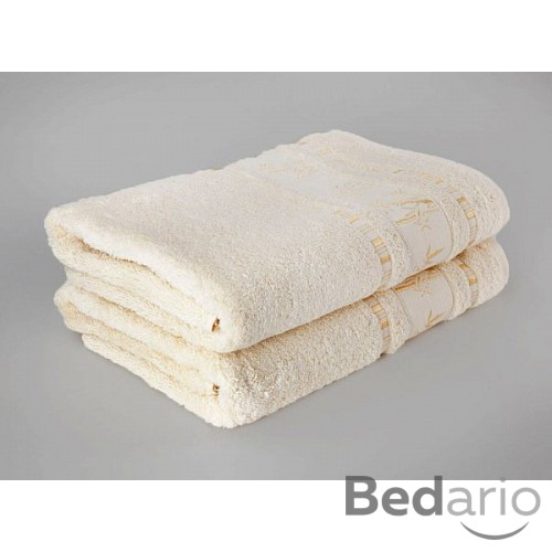 Bambusový ručník Bamboo LIFE - Krémový