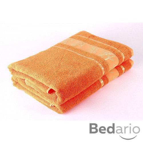 Bambusová osuška Bamboo LIFE - Oranžová