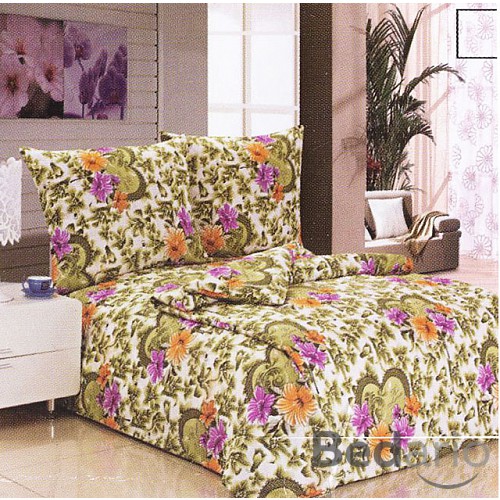 Sada bavlněného povlečení na 2 lůžka 140x200 70x90 Vzor 48