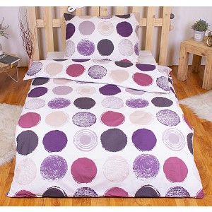 Hebké povlečení 140x200+70x90 Circle