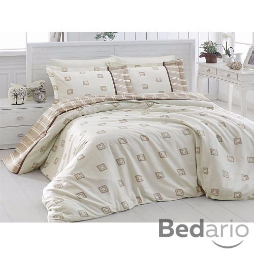 Saténové povlečení ARES 140x200+70x90