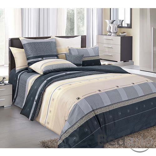 Saténové povlečení MICHAEL 220x200+2x70x90