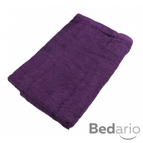 Froté ručník ECONOMY - Tmavě fialová