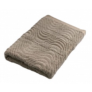 Froté osuška STANDRARD WAVE - Šedá
