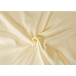 Saténové prostěradlo LUXURY COLLECTION 90x200+25 Smetanové