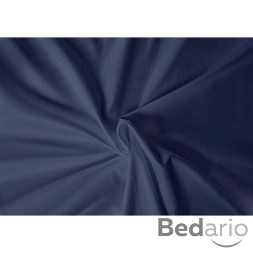 Saténové prostěradlo LUXURY COLLECTION 160x200+25 Tmavě modré