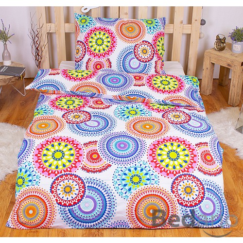 Krepové povlečení ECONOMY 140x200+70x90 Aura