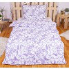 Bavlněné povlečení ZEFÍR lila 220x200+2x70x90
