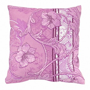 Povlak na polštářek Růže lila 40x40
