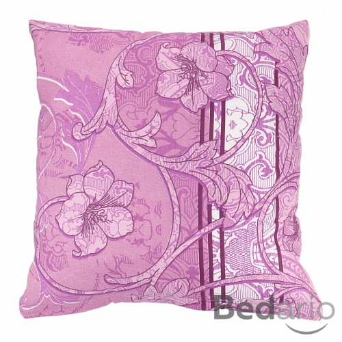 Povlak na polštářek Růže lila 40x40