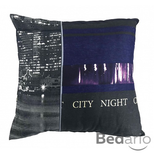 Bavlněný povlak NOČNÍ MĚSTO 50x70