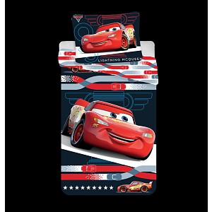 Dětské povlečení z mikrovlákna Cars 3 McQueen 140x200+70x90