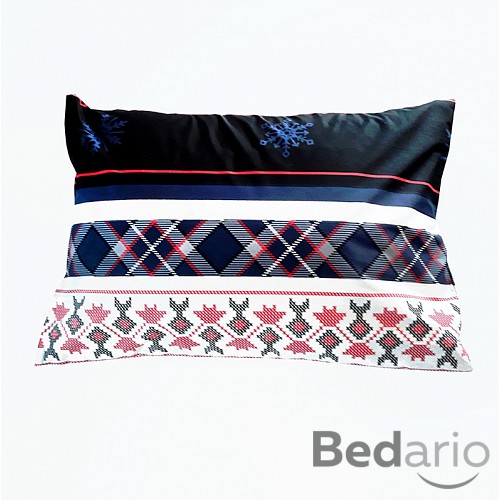 Povlak na polštář SNOWFALL bavlněný 50x70