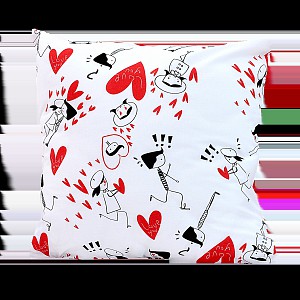 Povlak na polštářek LOVE 40x40