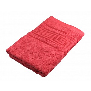 Froté osuška STANDRARD ORNAMENT - Červená