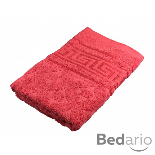 Froté osuška STANDRARD ORNAMENT - Červená