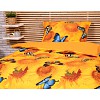 3D povlečení 140x200+70x90 Slunečnice s motýly