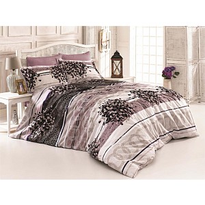 Bavlněné povlečení DELUX FANTASY FIALOVÉ 140x200+70x90